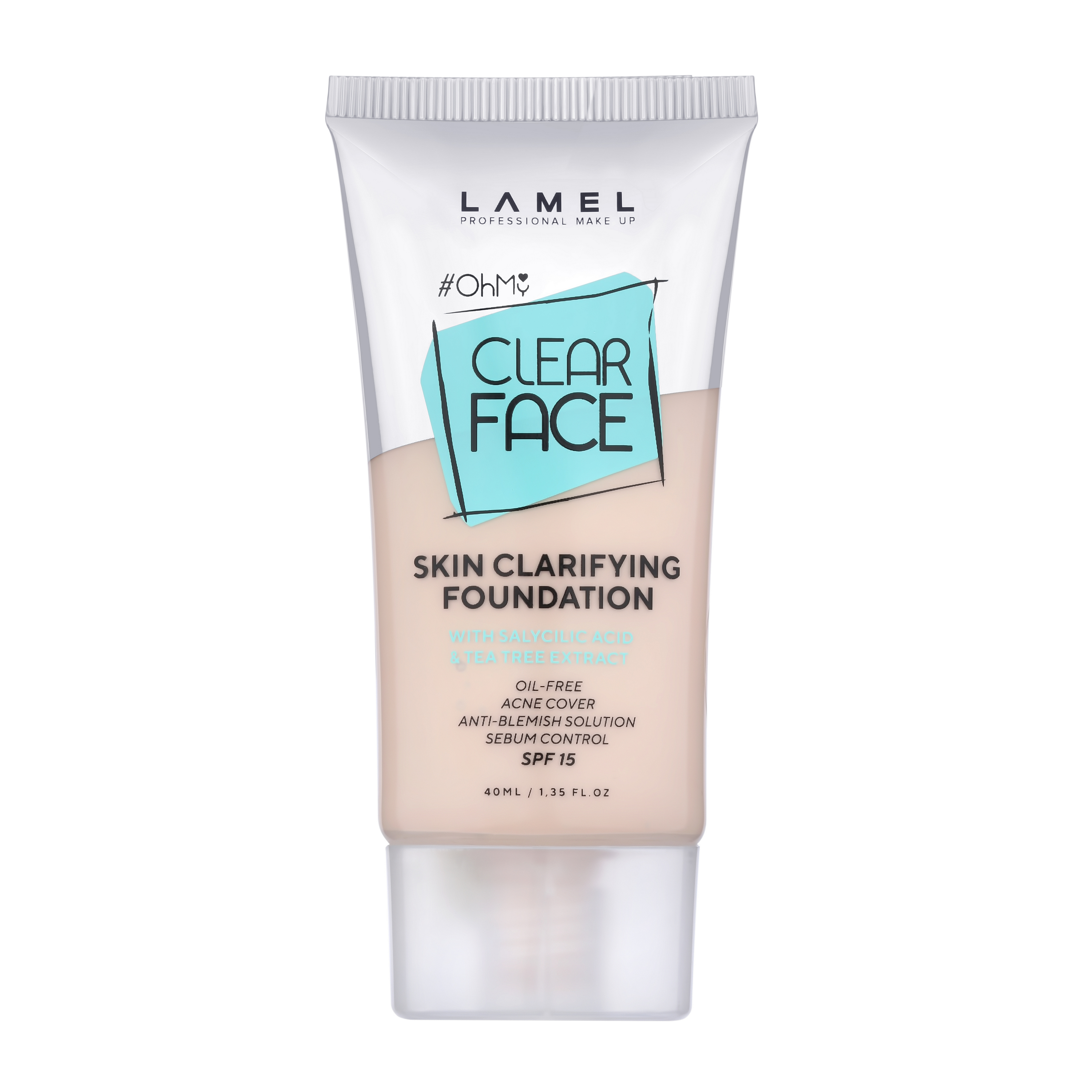 Тональный крем Lamel Professional OH my Clear Face, тон 402, 40 мл ...