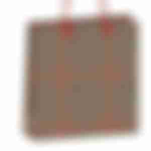 Сумка под подарок мягкий пластик 30*30*10см M LESIAN
