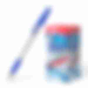 Ручка шариковая синяя 1.0 мм ErichKrause R-301 Stick&Grip Classic