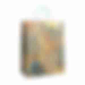 Пакет подарочный Цветы для тебя, крафт, 39x30x14см
