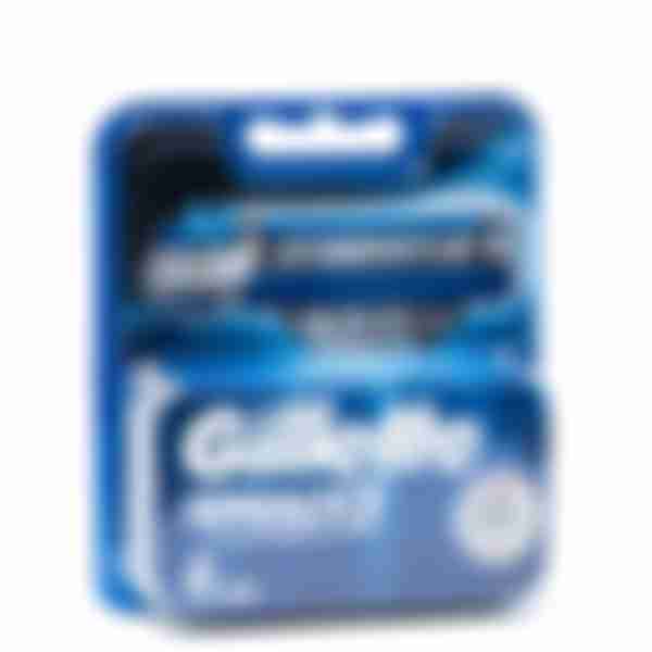 Набор сменных кассет для бритвенного станка Gillette Mach3 Turbo, 4 шт