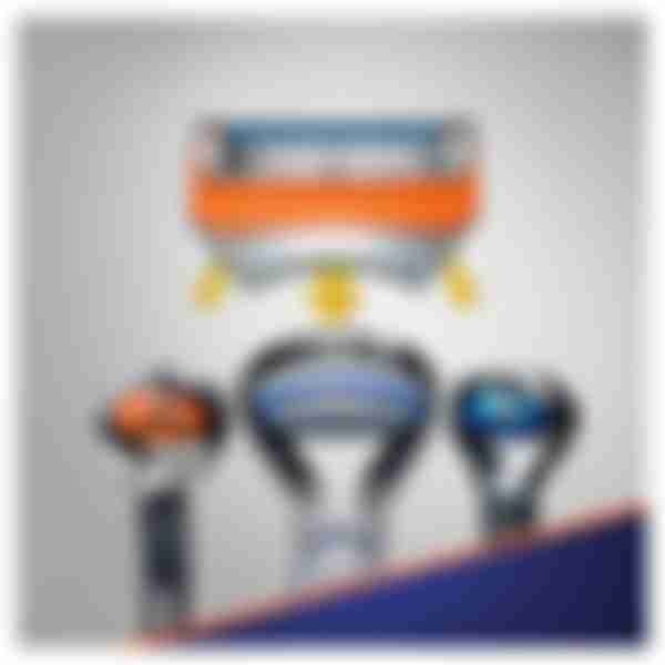 Сменные кассеты для бритвенного станка Gillette Fusion5, 2шт