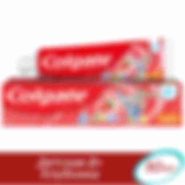 Зубная паста детская COLGATE Доктор Заяц со вкусом клубники, 50 мл