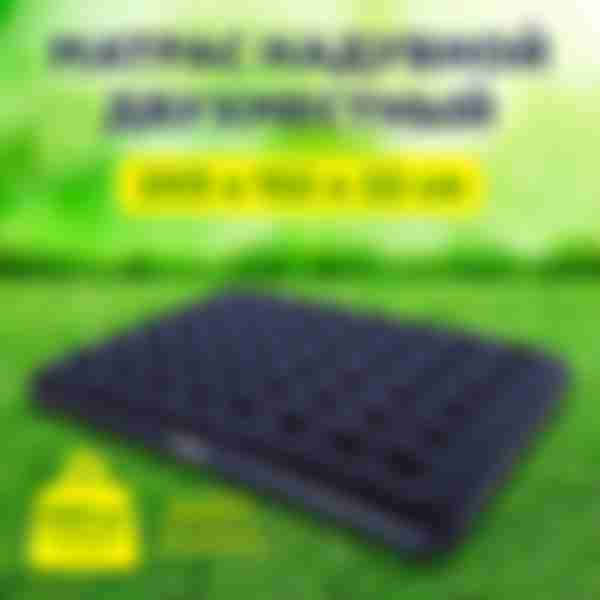 Надувной матрас Bestway 203*152*22см флок синий
