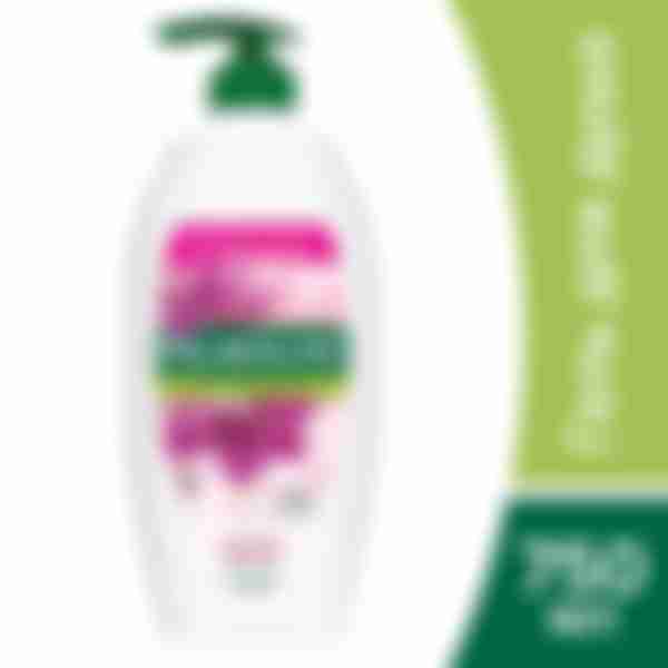 Гель-крем для душа Palmolive Натурэль Роскошная мягкость, черная орхидея и увлажняющее молочко, 750мл