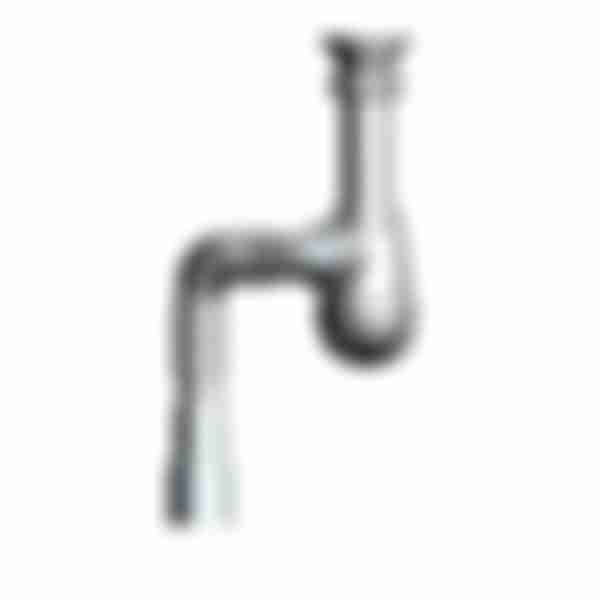 Сифон для кухни Aquant, 1 1/2'' x 40мм с гибкой трубой 40х40/50мм