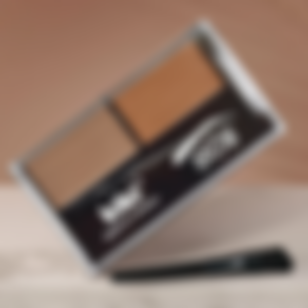 Тени для бровей Kiki Brow, тон: 02 коричневый, 2.68 г