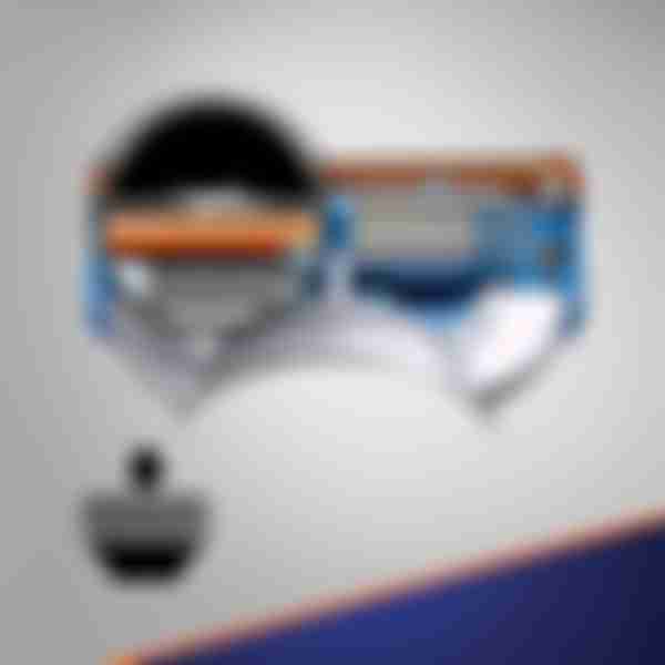 Gillette Сменные кассеты для бритвенного станка Fusion N6