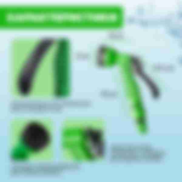 Шланг для полива Magic Hose, растягивающийся: 15-45 метров, 7 режимов