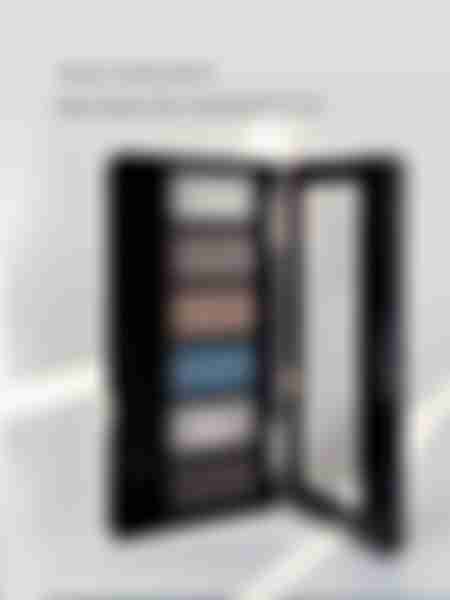 Тени для век Lavelle Eyeshadow Set, 6 цветов, тон: 02 серо-голубой, 11.7 г