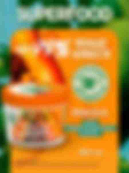 Маска для поврежденных волос Garnier Fructis Superfood Папайя, 390 мл