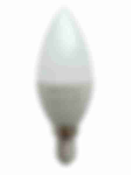 Лампа светодиодная Smartbuy LED, C37, 9,5W, E14, дневной свет