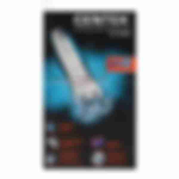 Электробритва Centek CT-2163, 3 Вт, роторная, 3 плавающие головки, АКБ,  цвет: бело-синий