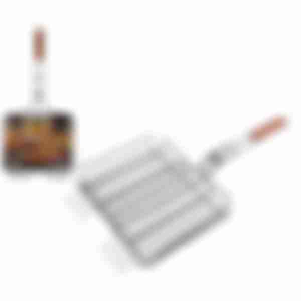 Решетка для барбекю Ecos BBQ, антипригарное покрытие, 31х24х5см