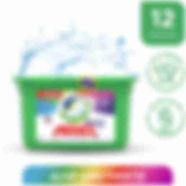 Капсулы для стрики Ariel Pods Все-в-1 Color, 12шт