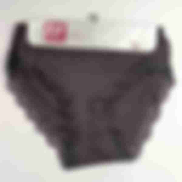 Трусы женские F&H, гипюр, размер: 3XL, цвет: черный