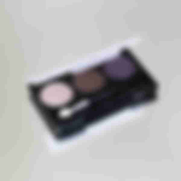 Тени для век Kiki Shadow Trio Collection Color, тон: 105 бежево-коричневый, шоколад, темно-сливовый, 2.4г