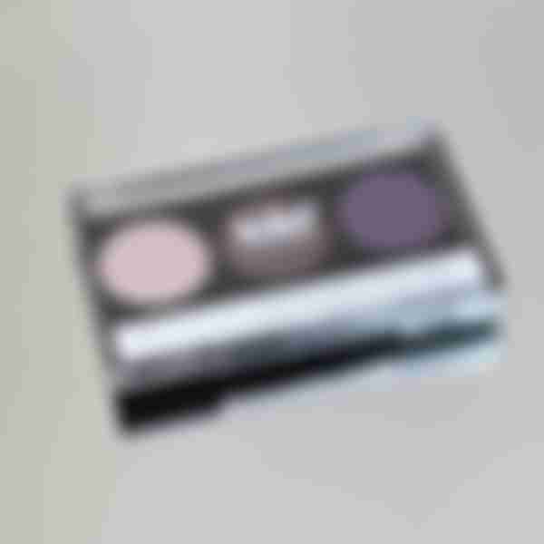 Тени для век Kiki Shadow Trio Collection Color, тон: 105 бежево-коричневый, шоколад, темно-сливовый, 2.4г