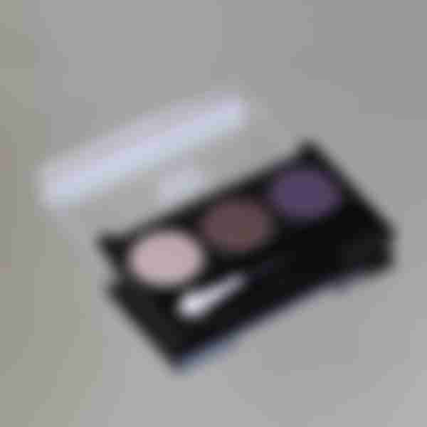 Тени для век Kiki Shadow Trio Collection Color, тон: 105 бежево-коричневый, шоколад, темно-сливовый, 2.4г