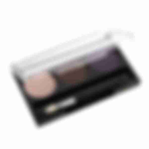 Тени для век Kiki Shadow Trio Collection Color, тон: 105 бежево-коричневый, шоколад, темно-сливовый, 2.4г