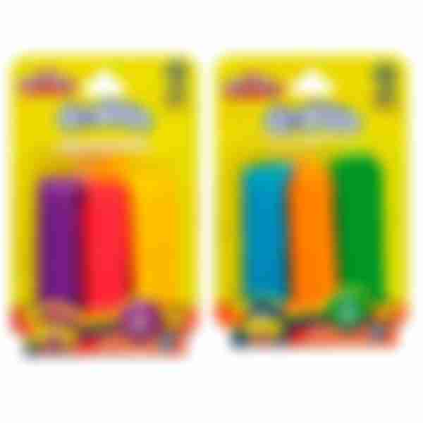Игровой набор для творчества Play-Doh, пластилин, 3 цвета, 14х8.9см.