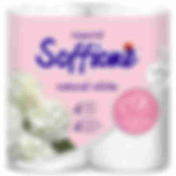 Туалетная бумага Soffione Империал, 4 рулона, 4 слоя