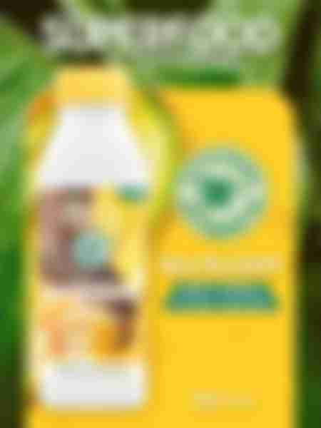 Бальзам-ополаскиватель Garnier Fructis Superfood Банан, для сухих волос, 350 мл