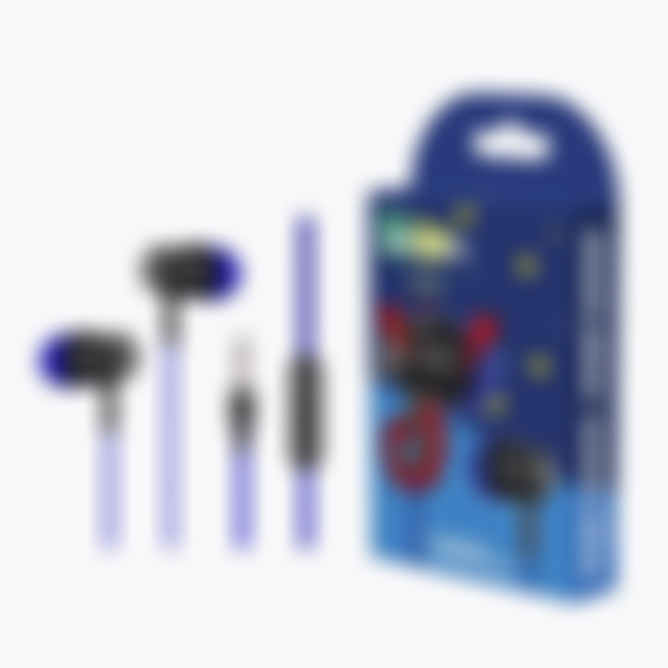 Наушники вакуумные More choice Dark&Blue, разъем: AUX, 1.2 м