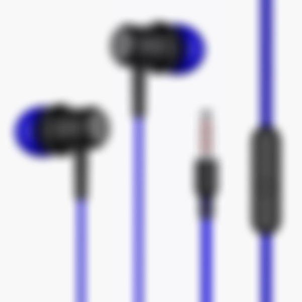Наушники вакуумные More choice Dark&Blue, разъем: AUX, 1.2 м