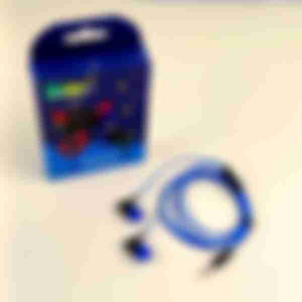 Наушники вакуумные More choice Dark&Blue, разъем: AUX, 1.2 м