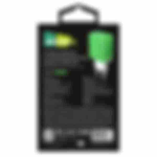 Зарядное устройство More choice NC46, 2USB, 2.4А, цвет: Green