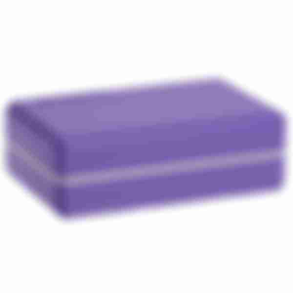 Блок для йоги Bradex, 15х7.5х23см, цвет: фиолетовый
