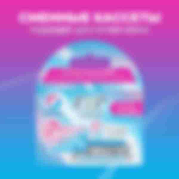 Кассеты сменные для бритвенного станка ZIP Queen touch 3, 4шт