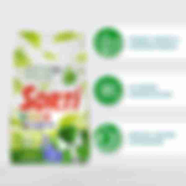 Стиральный порошок для цветного Sorti Natural soft Color Цветущий лен, автомат, 4кг