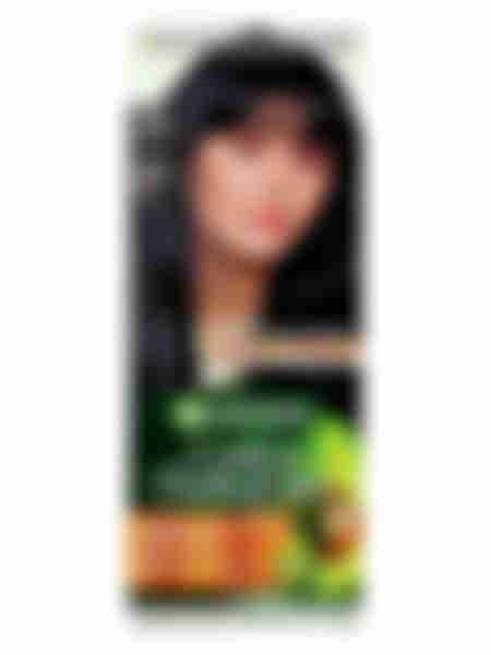 Крем-краска для волос Garnier Color Naturals, стойкая, питательная, тон: 1.10 Холодный черный, 112мл