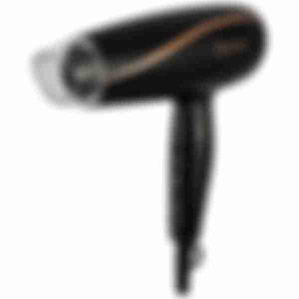Фен Homestar HS-8009, 1200-1500 Вт, складной, черный