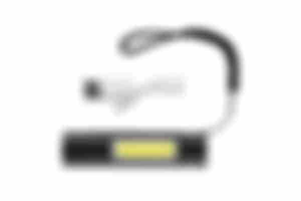 Компактный аккумуляторный фонарь 2 в 1 из алюминиевого сплава AccuPRO600 USB, COB 5 Вт+LED 5 Вт, REV
