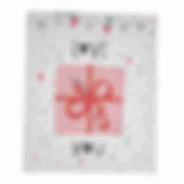 Коробка подарочная Love, мелованная бумага, 23х19х13см