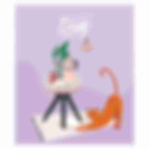 Тетрадь общая ArtSpace Рисунки. Sweet cat, 48 листов А5, клетка, в ассортименте