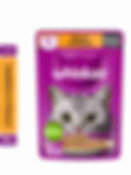 Корм влажный для кошек Whiskas, курица и индейка, паштет, 75г