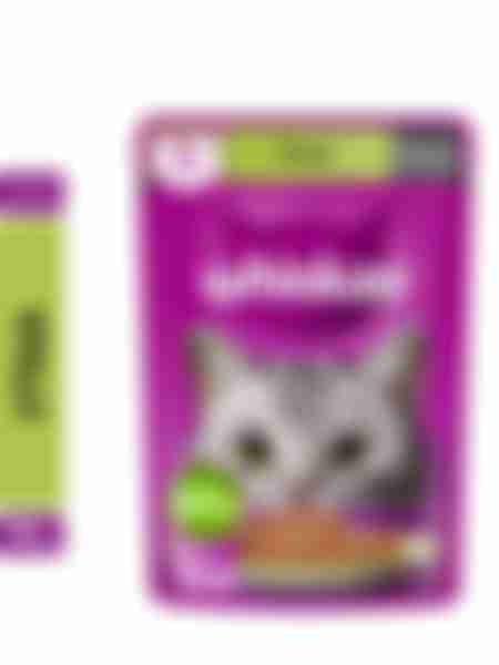 Корм влажный для кошек Whiskas, с уткой, паштет, 75г