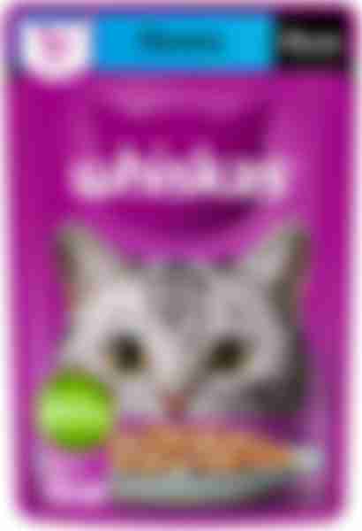 Желе для кошек Whiskas, с лососем, 75г