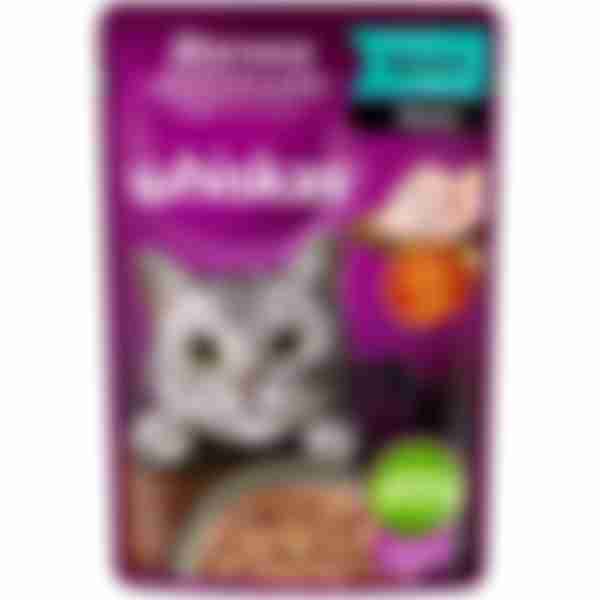 Влажный корм для кошек Whiskas Meaty, с кроликом, 75г