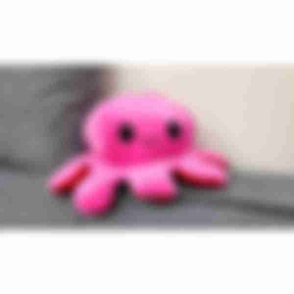 Игрушка мягкая Осьминожка-вывернушка, 30см