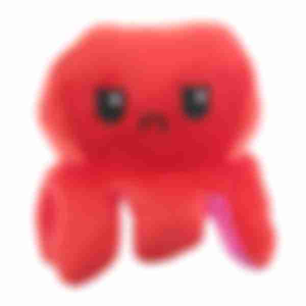 Игрушка мягкая Осьминожка-вывернушка, 30см