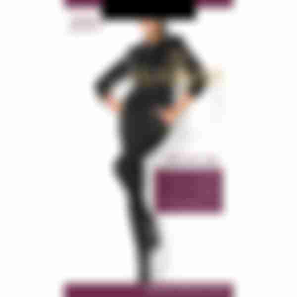Колготки женские Glamour Velour, 200 ден, размер: 3, цвет: nero 3