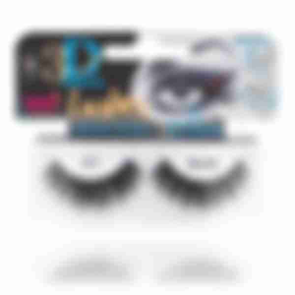 Накладные ресницы TF 3D Effects объем и изгиб, черные