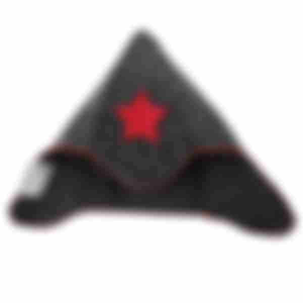 Шапка банная Будёновка, серый, 41х32см