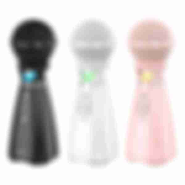 Микрофон-колонка караоке Hoco BK6, Bluetooth, цвет: Pink