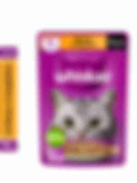 Корм влажный для кошек Whiskas, курица и индейка, желе, 75г
